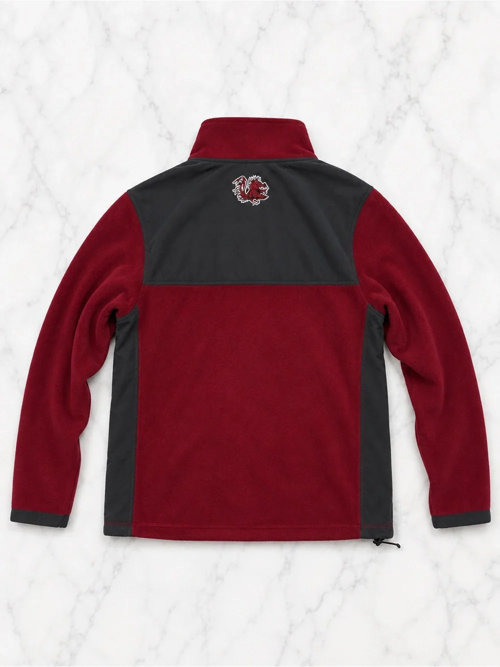 Two-Tone Maroon & Charcoal South Carolina Fleece Jacket